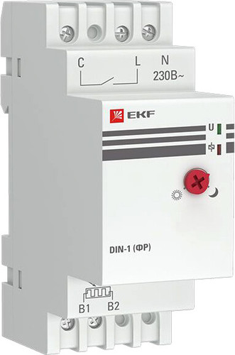 Фотореле EKF PROxima fr-din-1-25