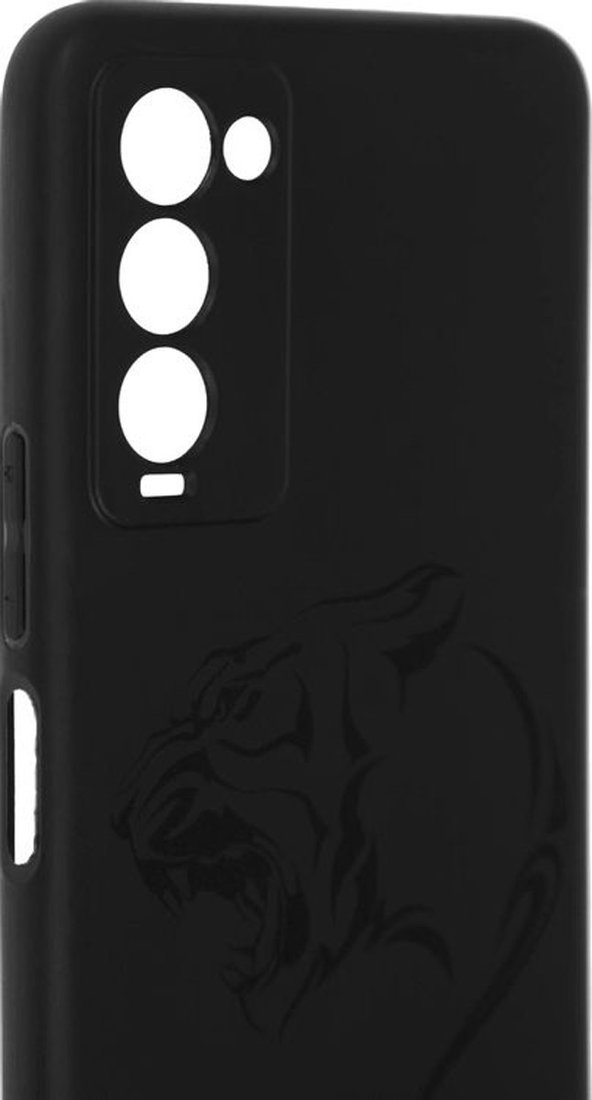 Чехол для телефона BoraSCO ArtWorks для Tecno Camon 18/18P 51151 (черный/рисунок)