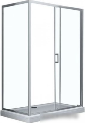 Душевая дверь Aquanet SD-1400A 140 (прозрачное стекло)