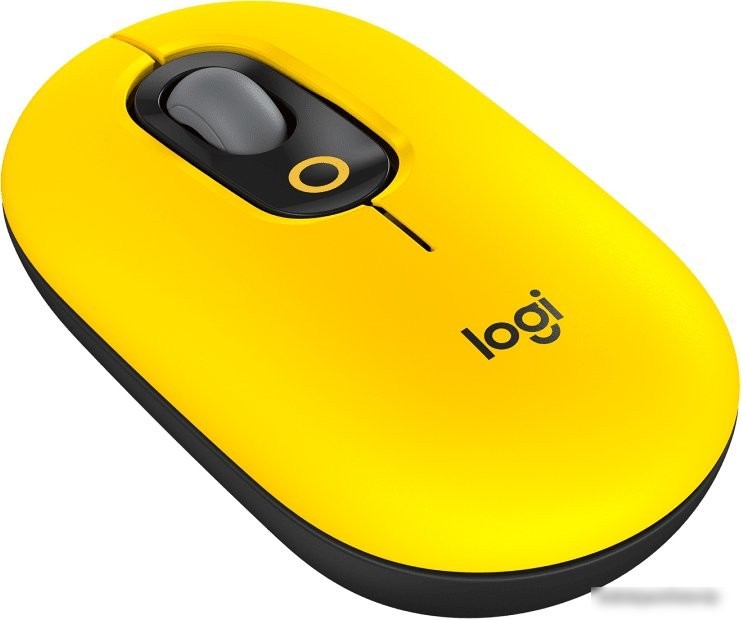 Мышь Logitech Pop Mouse (желтый/черный)