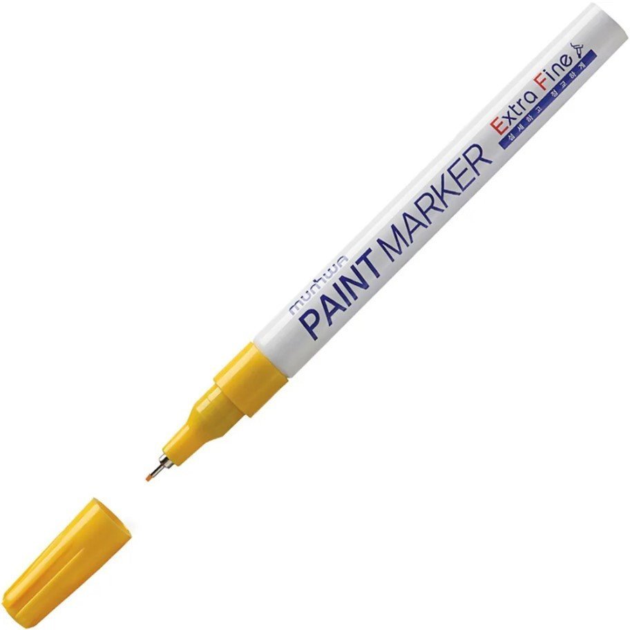 MunHwa Extra Fine Paint Marker EFPM-08 (желтый)