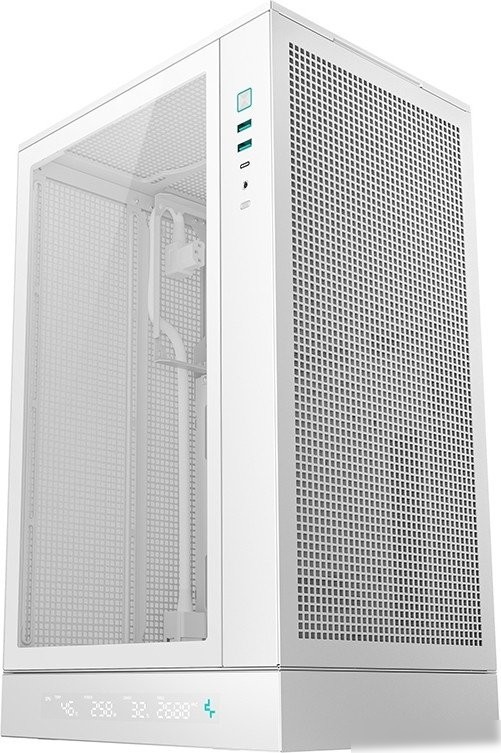 Корпус DeepCool CH270 Digital R-CH270-WHNDM0-G-1