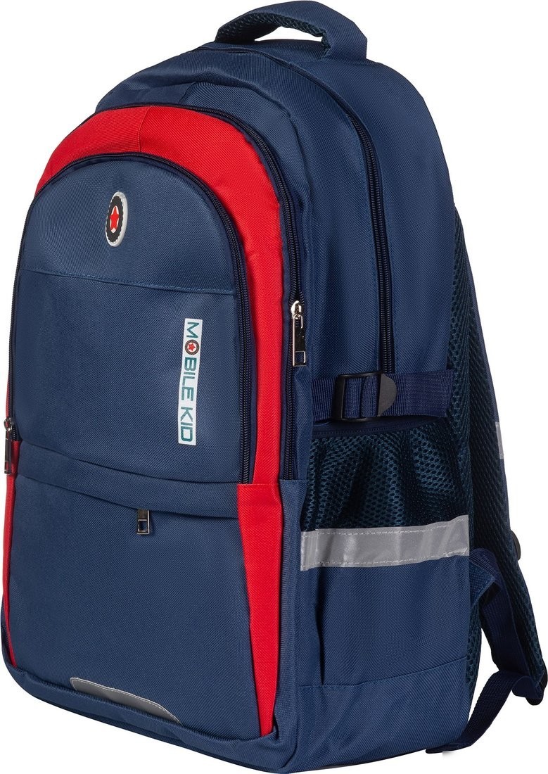 Школьный рюкзак Mobile Kid Style SBP300 (красный/синий)