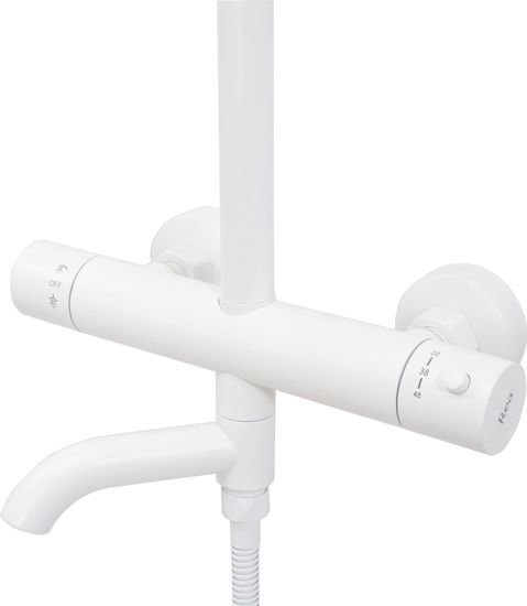 Душевая система Rea Lungo white REA-P6608