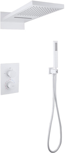 Душевая система Abber Weiss Insel AF8052W (белый)