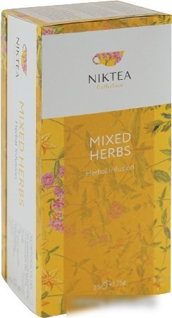 Травяной чай Althaus Deli Packs NikTea Травяной сбор 25 шт Травяной чай Althaus Deli Packs NikTea Травяной сбор 25 шт