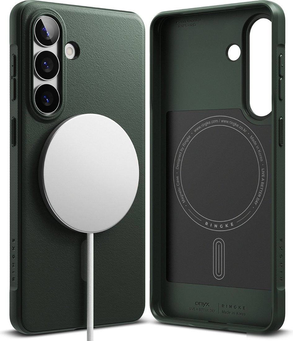 Чехол для телефона Ringke Onyx Magnetic для Galaxy S26 (Dark Green)