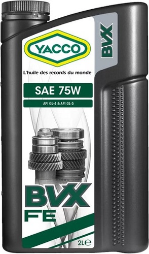 Трансмиссионное масло Yacco BVX FE 75W 2л