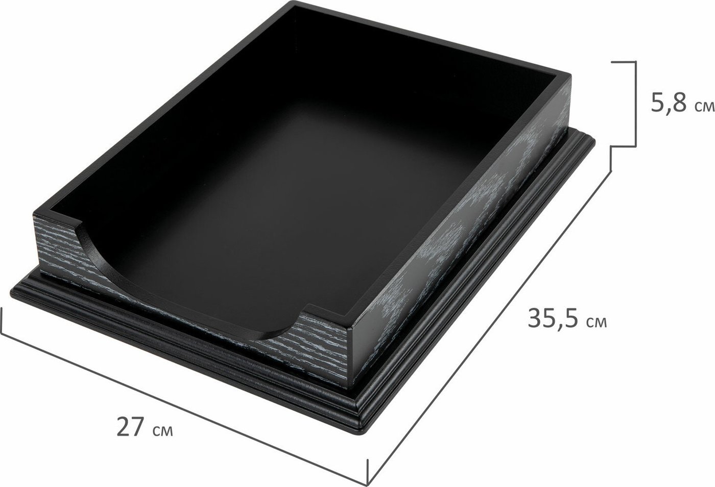 Настольный набор Galant Black Hawk 238167 (6 пр, черный дуб)