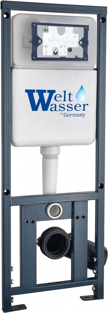 Унитаз подвесной WeltWasser Marberg 410 + Nesenbach 004 GL-WT + Mar 410 SE-CR