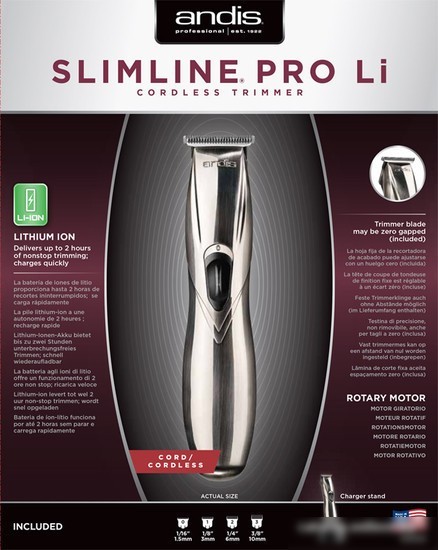 Машинка для стрижки Andis Slimline Pro Li [32445]