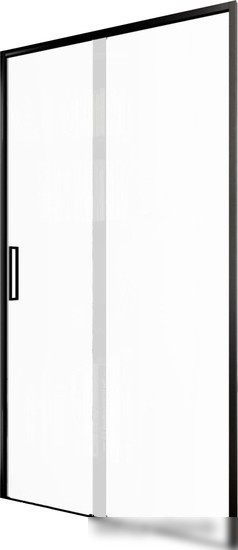 Душевая дверь Aquanet Pleasure Evo 160 AE65-N160-BT (черный анодированный/прозрачное стекло)