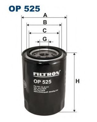 Масляный фильтр Filtron OP525