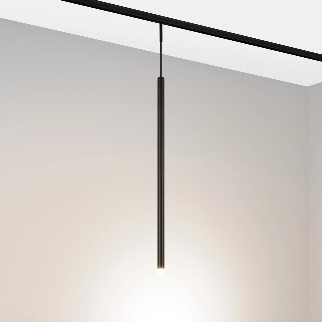 Трековый светильник Arlight MAG-MICROCOSM-SPOT-HANG-R18-L500-3W Warm3000 BK 24deg 043269