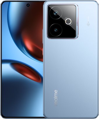 Телефон Realme GT7 T RMX5085 12GB/256GB международная версия (ледяной синий)