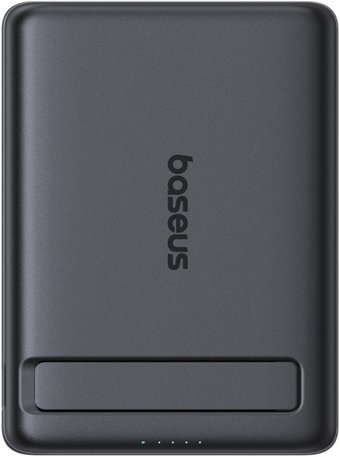 Внешний аккумулятор Baseus PicoGo AM31 Mini Magnetic Power Bank with Stand 20W 5000mAh (черный)