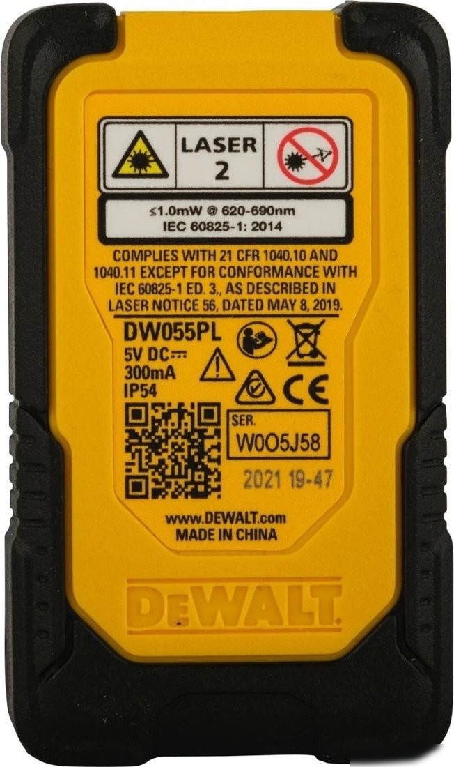 Лазерный дальномер DeWalt DW055PL