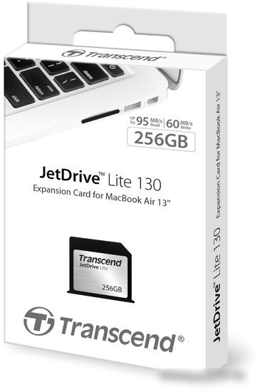 Карта памяти Transcend SDXC JetDrive Lite 130 256GB [TS256GJDL130]