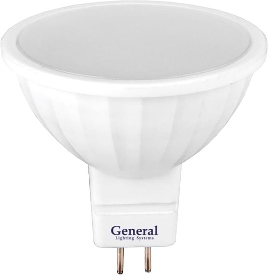 Светодиодная лампочка General Lighting GLDEN-MR16-B-7-230-GU5.3-3000