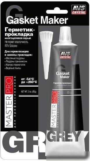 AVS Герметик-прокладка MasterPro 85 гр AVK-348 AVS Герметик-прокладка MasterPro 85 гр AVK-348
