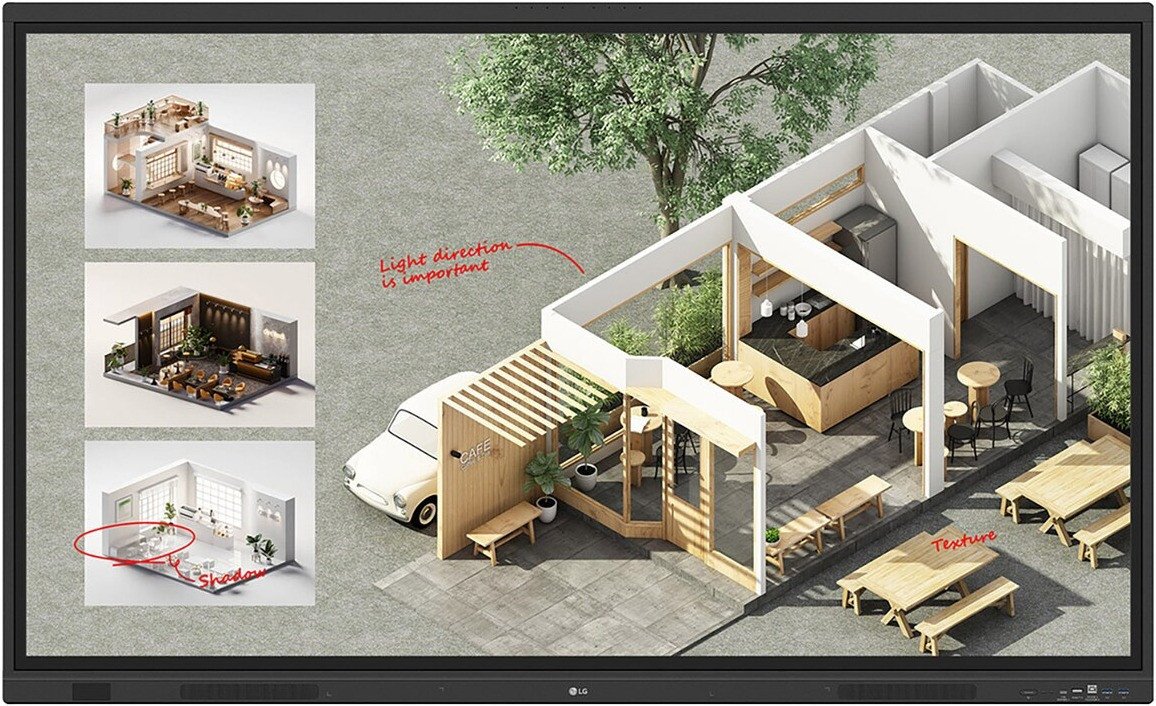 Интерактивная панель LG 65TR3DQ-B