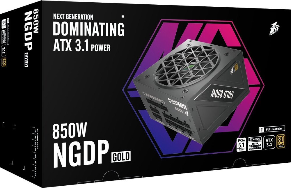 Блок питания 1stPlayer NGDP Gold 850W HA-850BA4