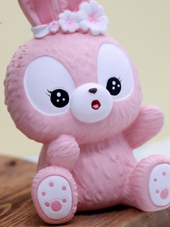 Копилка для денег ILikeGift Surprised bunny 1043-1A (розовый)