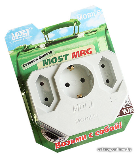 Сетевой фильтр Most MRG (белый)