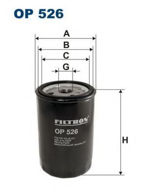 Масляный фильтр Filtron OP526