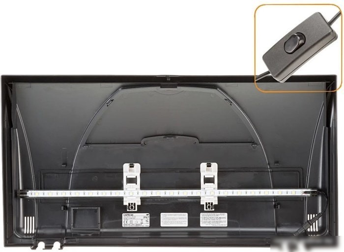 Аквариумный набор Ferplast Capri 50 Led 40 л (черный)