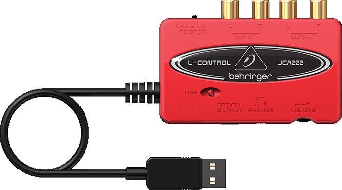 Аудиоинтерфейс BEHRINGER U-Control UCA222