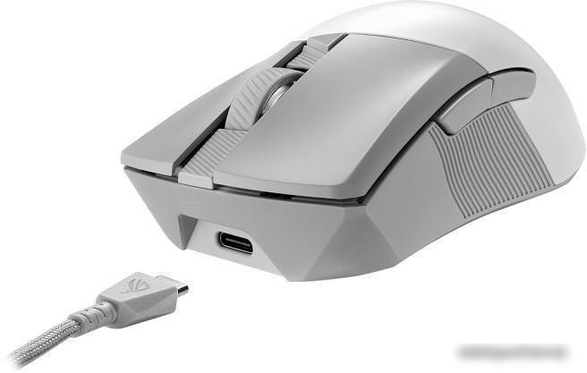 Игровая мышь ASUS ROG Gladius III Wireless AimPoint Moonlight White