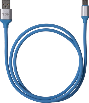 Кабель TDM Electric USB Type-A - USB Type-C SQ1810-0317 (1 м, синий)