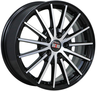 Литые диски Alcasta M60 16x6.5" 5x114.3мм DIA 67.1мм ET 43мм BKF