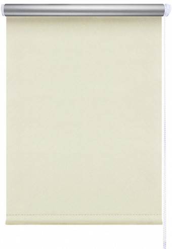 Рулонные шторы Legrand Блэкаут Сильвер 80.5x175 (ваниль)