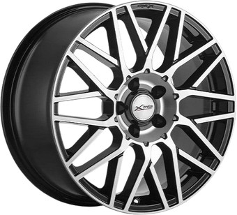 Литые диски X'trike X-133 Omoda C5 18x7.5" 5x108мм DIA 60.1мм ET 33мм BKM/FP