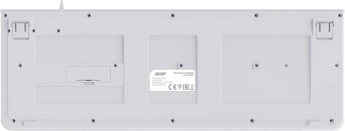 Клавиатура Acer OKW400 (белый)