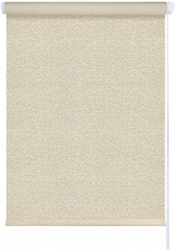 Рулонные шторы Legrand Блэкаут Кристалл 72.5x175 (крем)