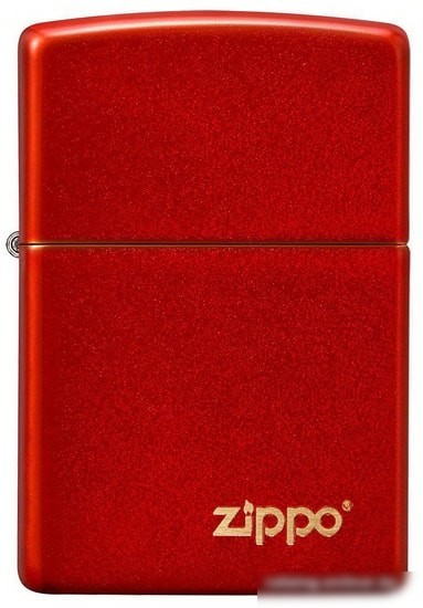 Зажигалка Zippo Classic Metallic Red Zippo Logo 49475ZL