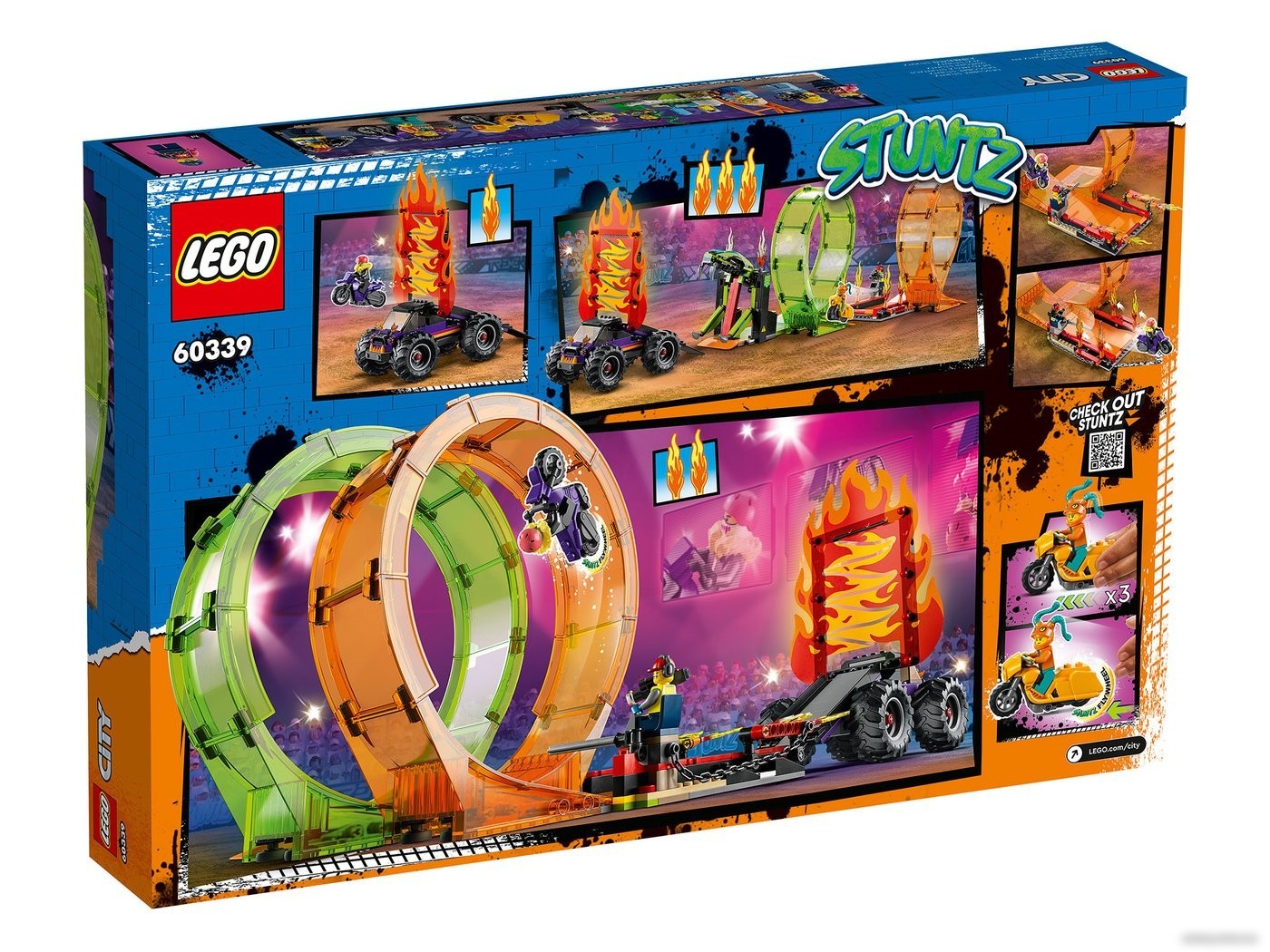 LEGO City 60339 Трюковая арена Двойная петля