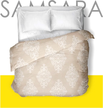 Постельное белье Samsara Дамаск 220По-29 215x220 (евро)