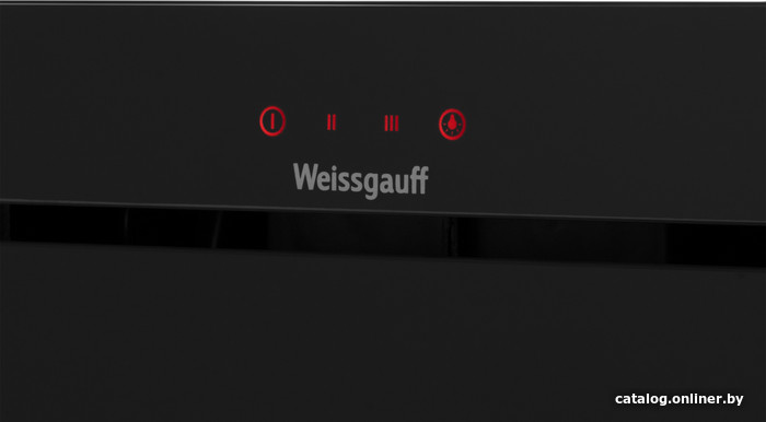 Кухонная вытяжка Weissgauff Intense 600 Touch Black Glass