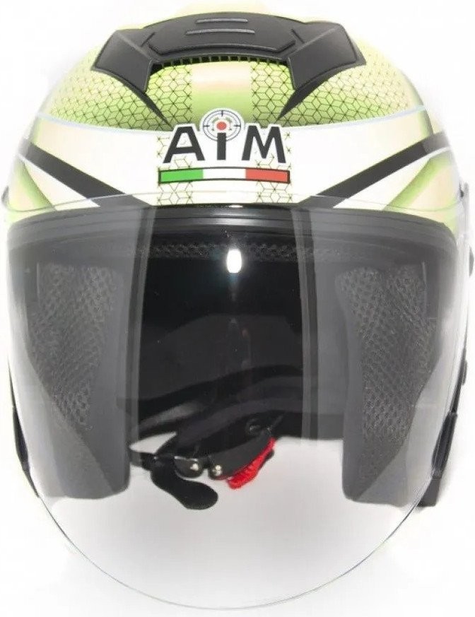 Мотошлем AIM JK526 526-014-XL (XL, желтый/серый/черный)