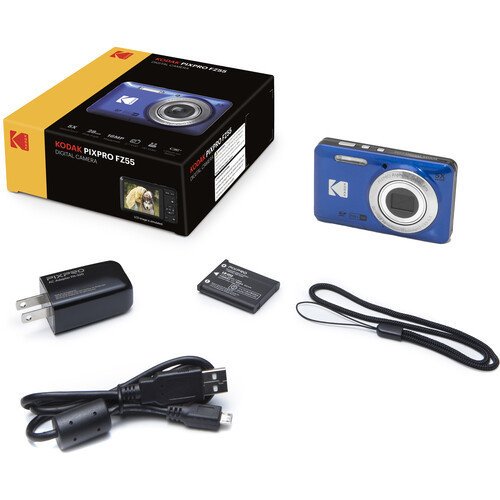 Фотоаппарат Kodak Pixpro FZ55 (синий)