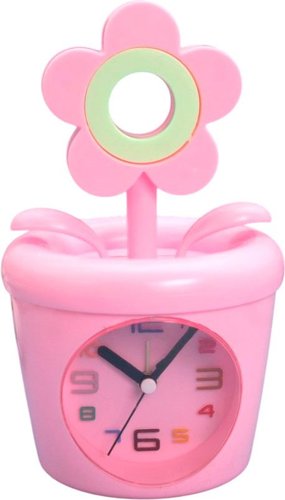 Настольные часы ILikeGift Flower in a pot 100P-106-02 (розовый)