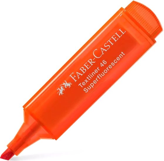 Текстовыделитель Faber Castell Textliner 154615 (флуоресцентный оранжевый)