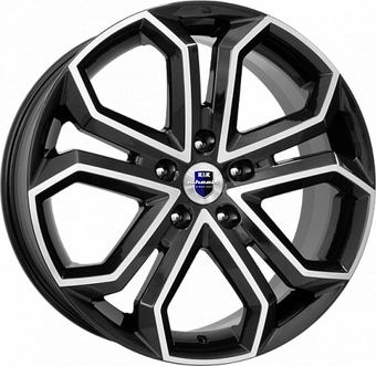 Литые диски K&K Пандора 19x8.5" 5x114.3мм DIA 67.1мм ET 35мм Алмаз черный