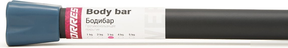 Бодибар Torres PL525003 3 кг (черный)