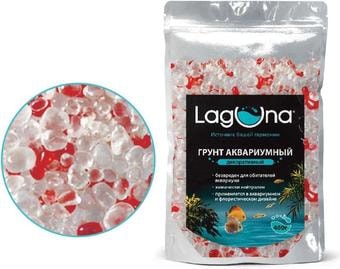 Грунт Laguna Акриловый 3-7 мм 016AR 0,4 кг (бело-красный)