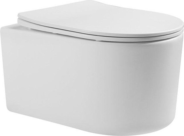 Унитаз подвесной Grado GD-W204T + GROHE Rapid SL 38772001 (с кнопкой смыва)
